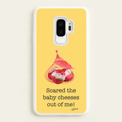 Scared The Baby Cheeses Out Of Me  - Modern Family Phone Case for Galaxy S9 Plus