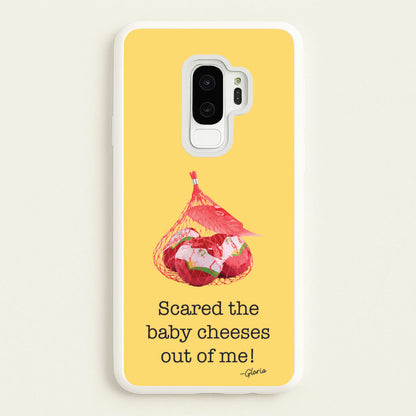 Scared The Baby Cheeses Out Of Me  - Modern Family Phone Case for Galaxy S9 Plus