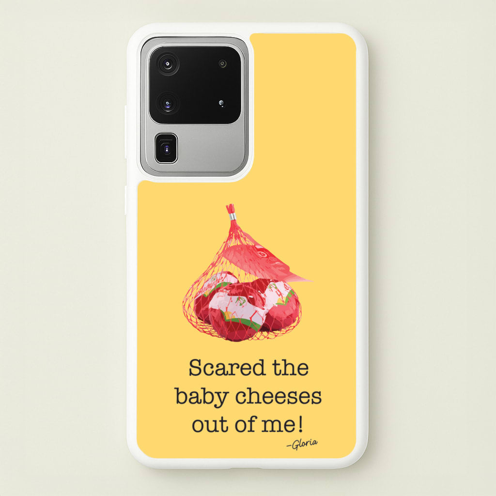 Scared The Baby Cheeses Out Of Me  - Modern Family Phone Case for Galaxy S20 Ultra