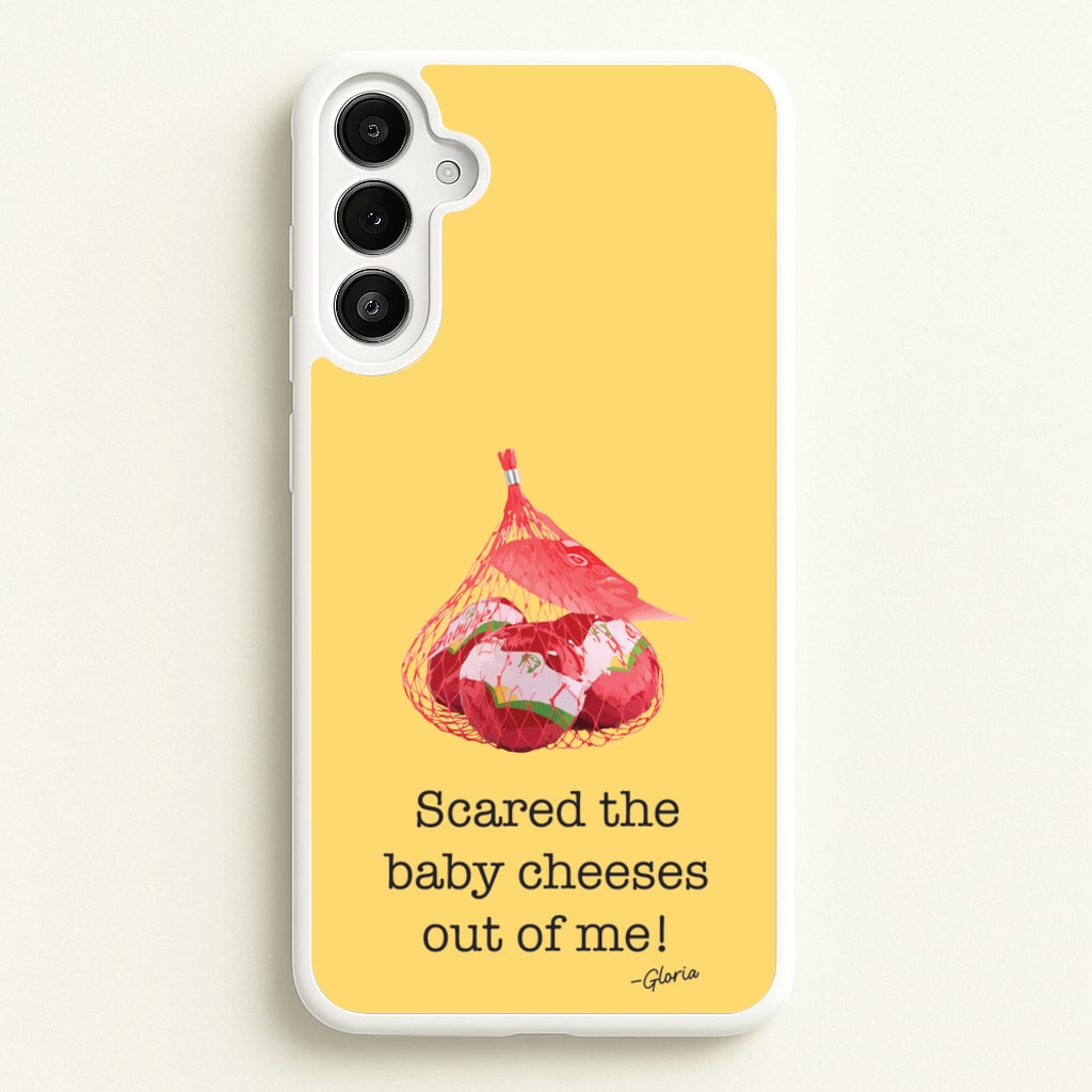 Scared The Baby Cheeses Out Of Me  - Modern Family Phone Case for Galaxy A34