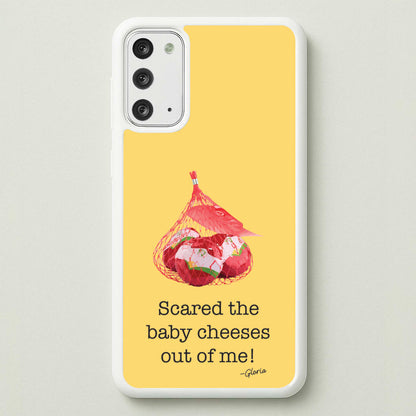 Scared The Baby Cheeses Out Of Me  - Modern Family Phone Case for Galaxy Note 20
