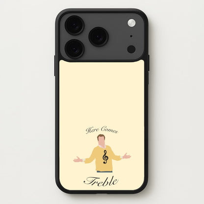 Here Comes Treble Phone Case for iPhone 17 Pro