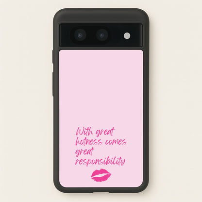 With Great Hotness   - Modern Family Phone Case for Google Pixel 8a
