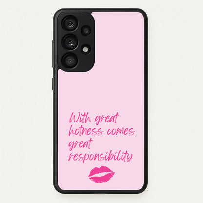 With Great Hotness   - Modern Family Phone Case for Galaxy A53