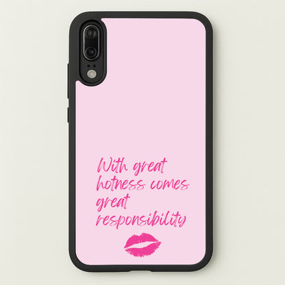 With Great Hotness   - Modern Family Phone Case for Huawei P20
