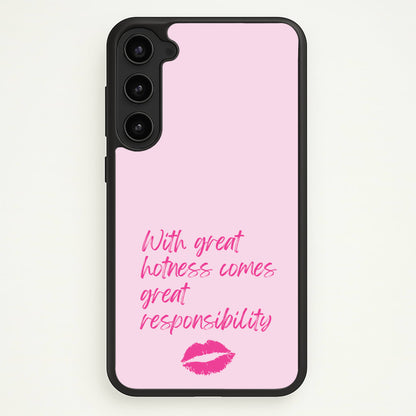 With Great Hotness   - Modern Family Phone Case for Galaxy S23