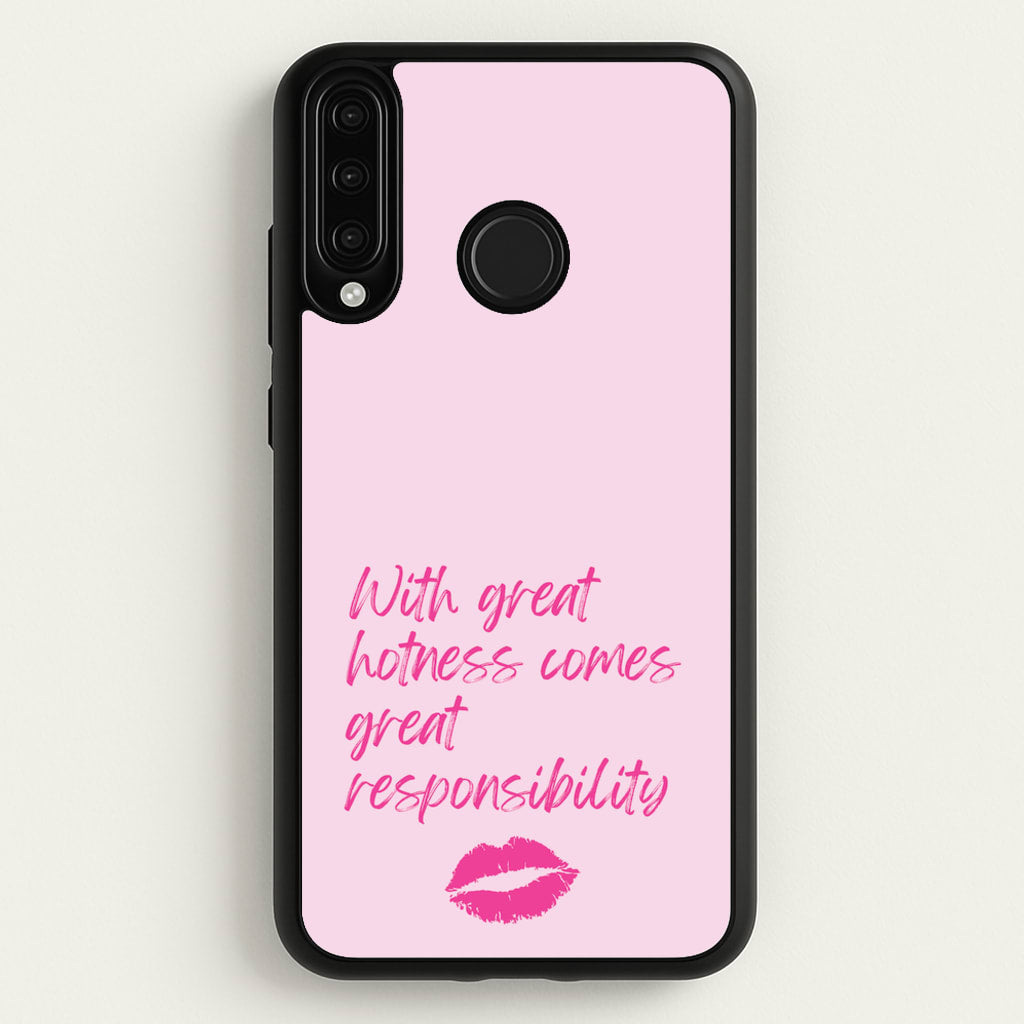 With Great Hotness   - Modern Family Phone Case for Huawei P30 Lite