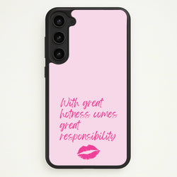 With Great Hotness   - Modern Family Phone Case for Galaxy S23 Plus