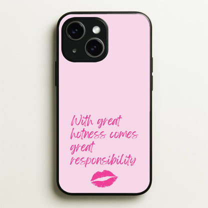 With Great Hotness   - Modern Family Phone Case for iPhone 14