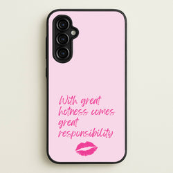 With Great Hotness   - Modern Family Phone Case for Galaxy A54