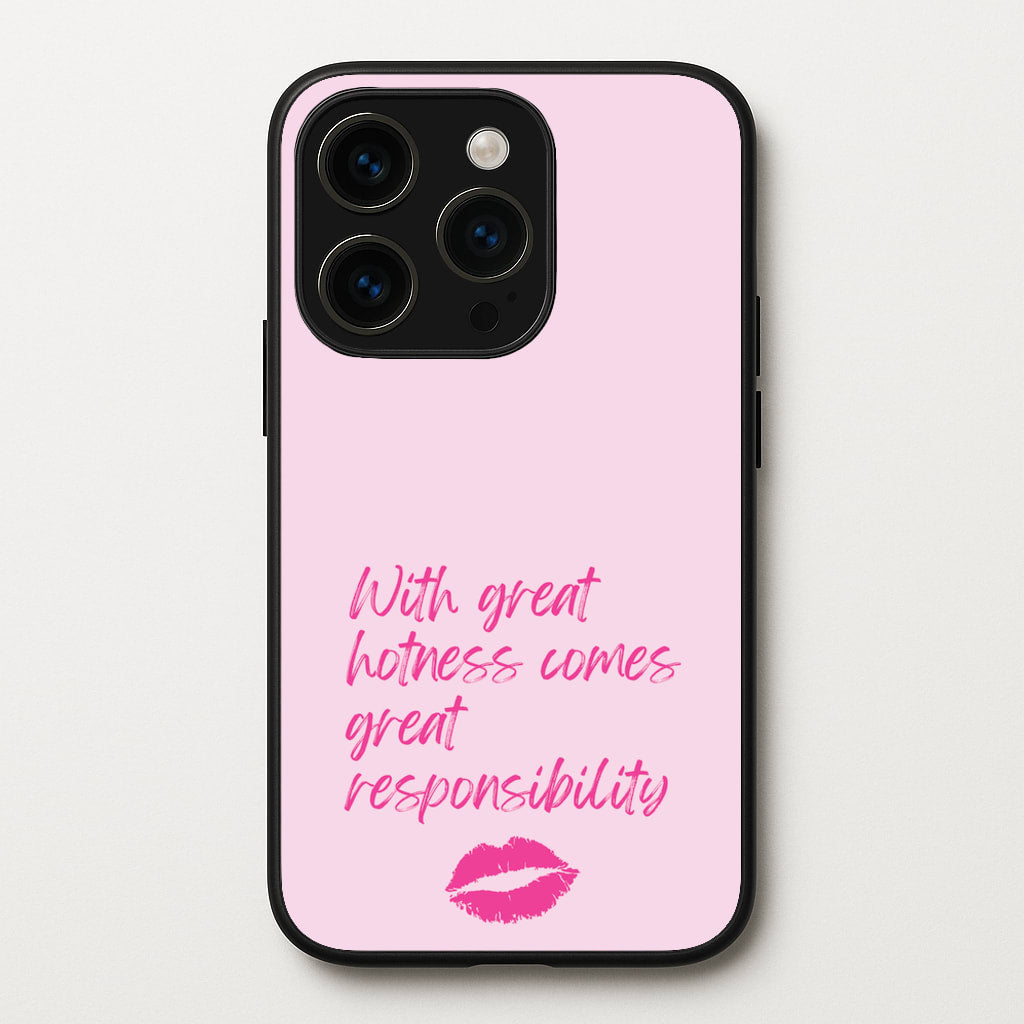 With Great Hotness   - Modern Family Phone Case for iPhone 15 Pro Max