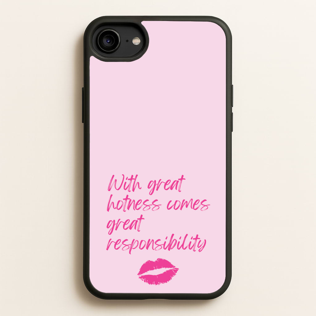 With Great Hotness   - Modern Family Phone Case for iPhone 6 / 7 / 8 / SE