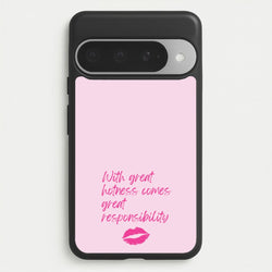 With Great Hotness Phone Case for Google Pixel 10 Pro XL