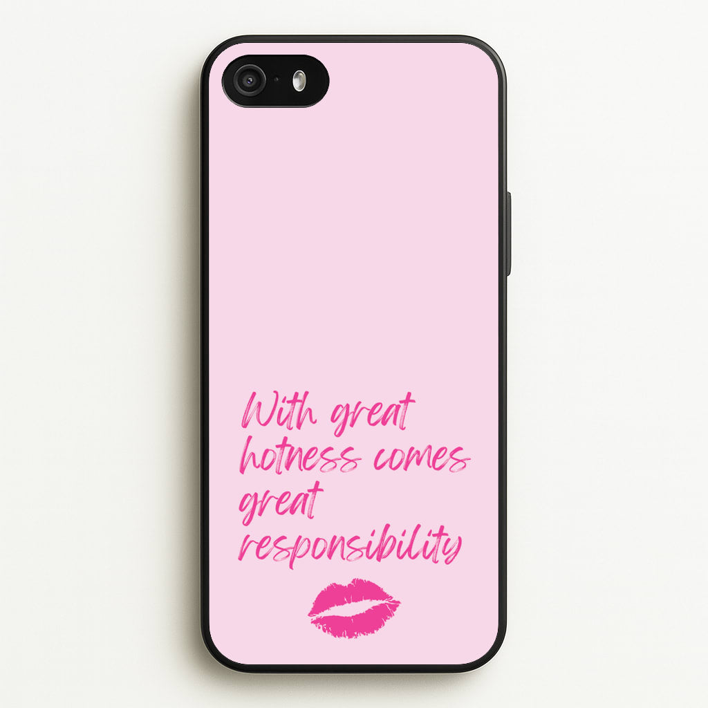 With Great Hotness   - Modern Family Phone Case for iPhone 5 / 5s / SE 2016