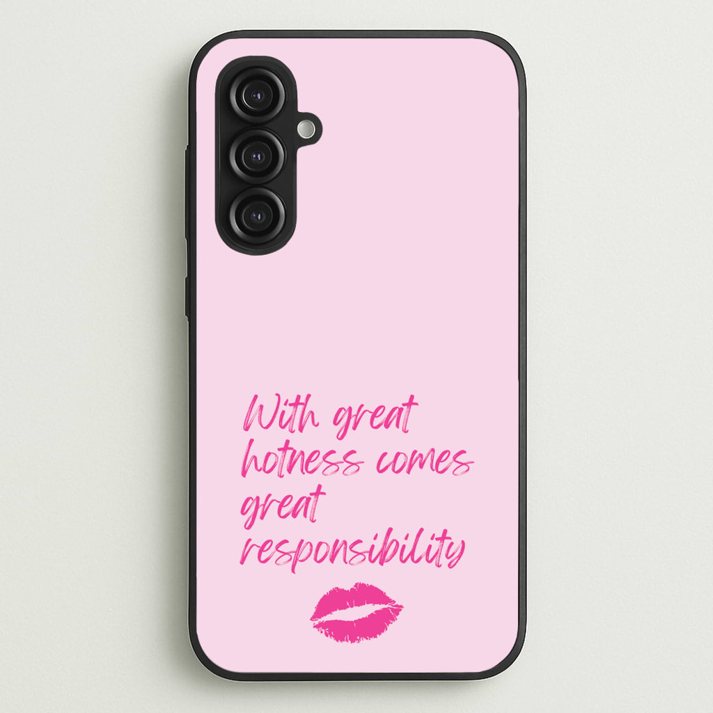 With Great Hotness   - Modern Family Phone Case for Galaxy S23FE