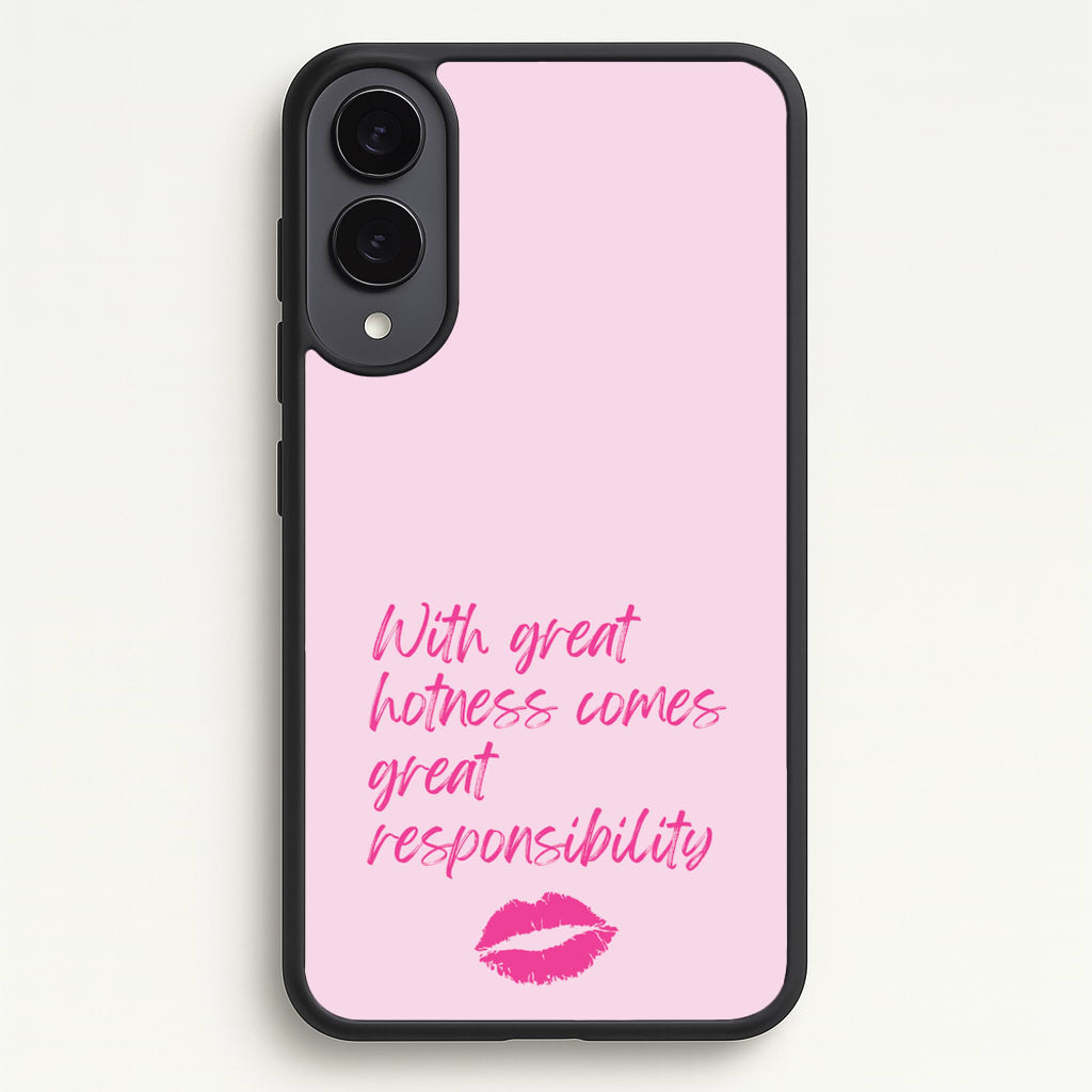 With Great Hotness   - Modern Family Phone Case for Galaxy S25 Edge