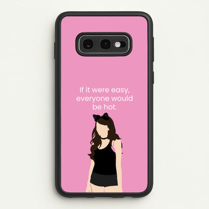 If It Were Easy..  - Modern Family Phone Case for Galaxy S10e