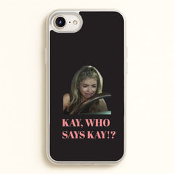 Kay, Who Says Kay!?  - Modern Family Phone Case for iPhone 6 Plus / 7 Plus / 8 Plus