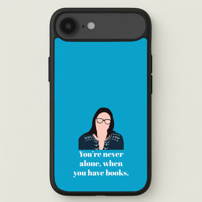You're Never Alone, When You Have Books Phone Case for iPhone 17 Air