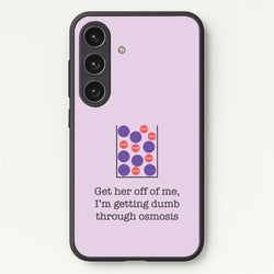 Dumb Osmosis  - Modern Family Phone Case for Galaxy S24