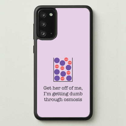 Dumb Osmosis  - Modern Family Phone Case for Galaxy Note 20