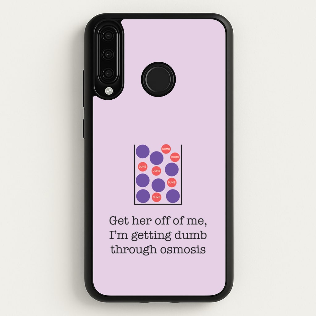 Dumb Osmosis  - Modern Family Phone Case for Huawei P30 Lite