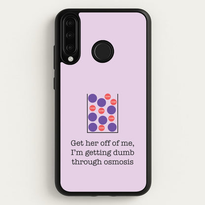 Dumb Osmosis  - Modern Family Phone Case for Huawei P30 Lite