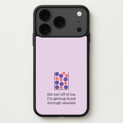 Dumb Osmosis Phone Case for iPhone 17 Pro Max