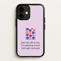 Dumb Osmosis  - Modern Family Phone Case for iPhone 12 / 12 Pro