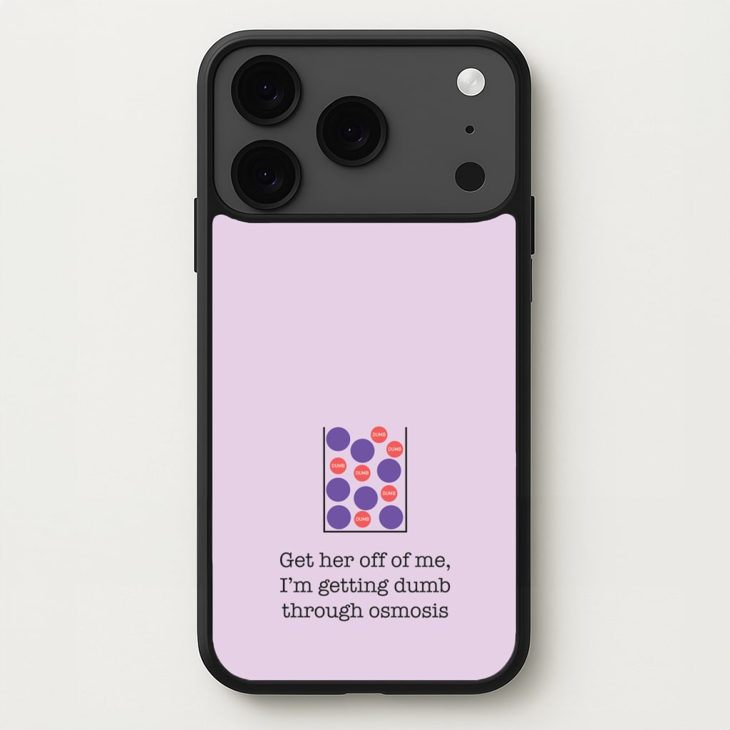 Dumb Osmosis Phone Case for iPhone 17 Pro