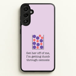 Dumb Osmosis  - Modern Family Phone Case for Galaxy A34