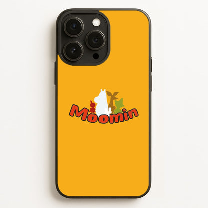 Moom Text  - Moomin Phone Case for iPhone 16 Pro Max