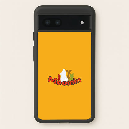 Moom Text  - Moomin Phone Case for Google Pixel 7a