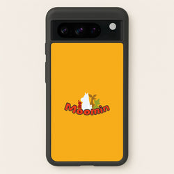 Moom Text  - Moomin Phone Case for Google Pixel 8 Pro
