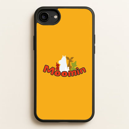 Moom Text  - Moomin Phone Case for iPhone 6 / 7 / 8 / SE