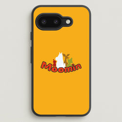 Moom Text  - Moomin Phone Case for Google Pixel 9a