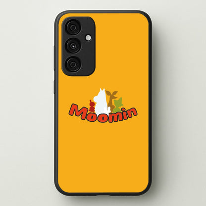 Moom Text  - Moomin Phone Case for Galaxy A35