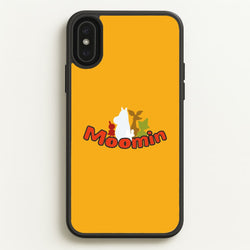 Moom Text  - Moomin Phone Case for iPhone XS Max