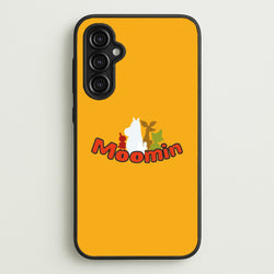 Moom Text  - Moomin Phone Case for Galaxy A14