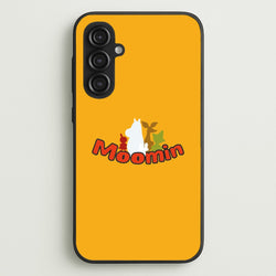 Moom Text  - Moomin Phone Case for Galaxy S23FE