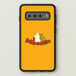 Moom Text  - Moomin Phone Case for Galaxy S10 Plus