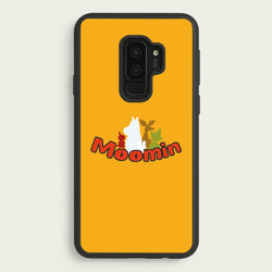 Moom Text  - Moomin Phone Case for Galaxy S9 Plus