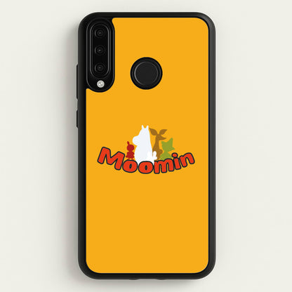 Moom Text  - Moomin Phone Case for Huawei P30 Lite