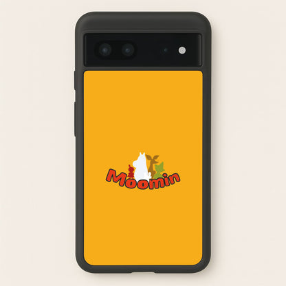 Moom Text  - Moomin Phone Case for Google Pixel 7