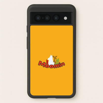 Moom Text  - Moomin Phone Case for Google Pixel 7 Pro