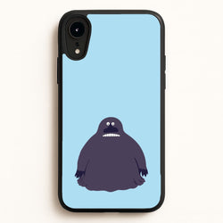 The Groke  - Moomin Phone Case for iPhone XR