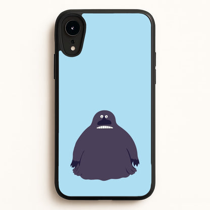 The Groke  - Moomin Phone Case for iPhone XR