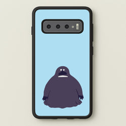 The Groke  - Moomin Phone Case for Galaxy S10 Plus