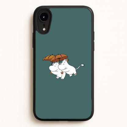 Moom Umbrellas  - Moomin Phone Case for iPhone XR