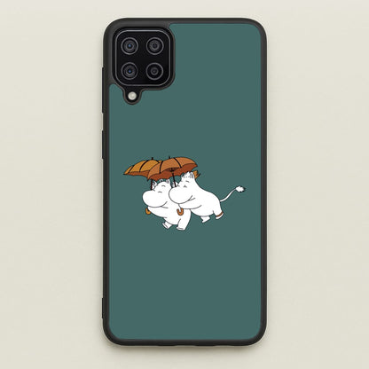 Moom Umbrellas  - Moomin Phone Case for Galaxy A12